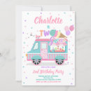 Search for ice cream 2nd birthday invitations Balloon