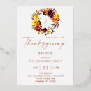 Search for foil seasonal invitations Rustic