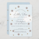 Search for star 1st birthday invitations Baby boy