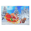 Search for santa pillowcases Sleigh