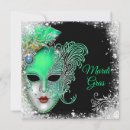 Search for red mardi gras mask invitations For her