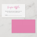 Search for diaper raffle enclosure cards Pink