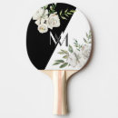Search for white ping pong paddles Initials