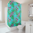 Search for tropical leaf shower curtains Pink