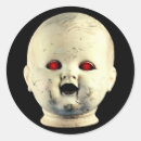 Search for antique doll stickers Spooky