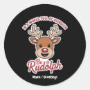 Search for rudolph the red nosed reindeer stickers Funny