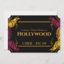 Search for hollywood sweet 16 invitations Red carpet