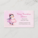 Search for dance business cards Ballet