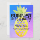 Search for pineapple party invitations Beach