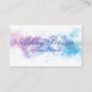 Search for jewelry business cards Watercolor