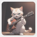 Search for guitar art stickers Cat