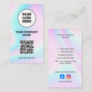 Search for holographic business cards Professional