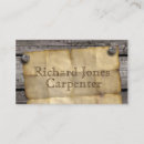 Search for woodworking business cards Artisan