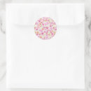 Search for romantic watercolor flowers stickers Pink