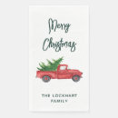 Search for vintage truck napkins Truck christmas tree