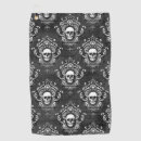 Search for skull golf towels White
