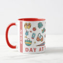 Search for a day at the beach mugs For her