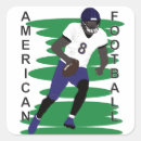 Search for football touchdown stickers Quarterback