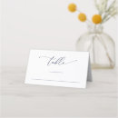 Search for navy blue place cards Minimalist