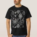 Search for lace tshirts Black and white