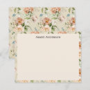 Search for floral border note cards Feminine girly chic