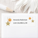Search for gold star return address labels Golden