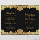 Search for folded wedding programs Ceremony