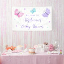 Search for purple baby shower banners Pretty