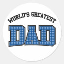 Search for worlds best dad stickers Daddy