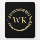 Search for 2 initials mousepads Modern