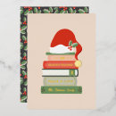 Search for librarian christmas cards Book lover