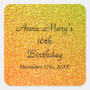 Search for pretty yellow monogram stickers For her