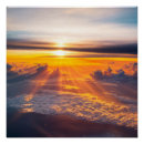 Search for space clouds posters Blue