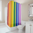 Search for rainbow stripes shower curtains Pride