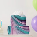 Search for purple and teal wrapping paper Elegant