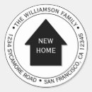 Search for move in stickers Black and white