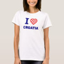 Search for i love croatia tshirts Hrvatska