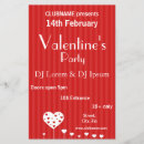 Search for valentines day flyers I love you