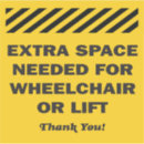 Search for handicap parking stickers Warning