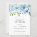 Search for boys sweet 16 invitations Blue