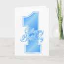 Search for grandson 1st birthday cards Blue