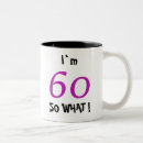 Search for 60th birthday for her mugs Humour
