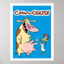 Search for cow and chicken posters Cartoon