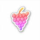 Search for cute grapes stickers Food