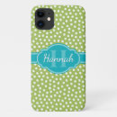 Search for teal polka dots iphone cases Green