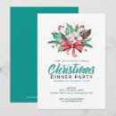 Search for flowers christmas invitations Red