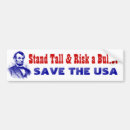 Search for abe bumper stickers Abraham