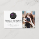 Search for portrait artist business cards Photographer