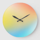 Search for holographic clocks Colourful