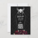 Search for vampires rsvp cards Hallowedding